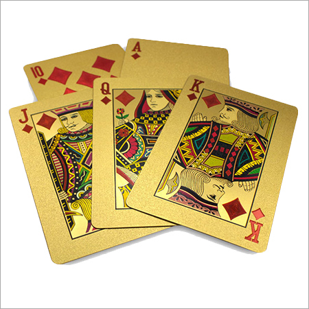 Gold Playing Cards