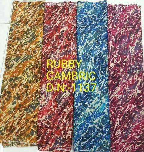 Pure cotton cambric fabric