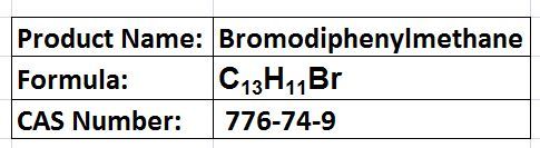 Bromodiphenylmethane - Organobromine Compound, White Solid | High Purity, Chemical Synthesis, Pharmaceutical Intermediate
