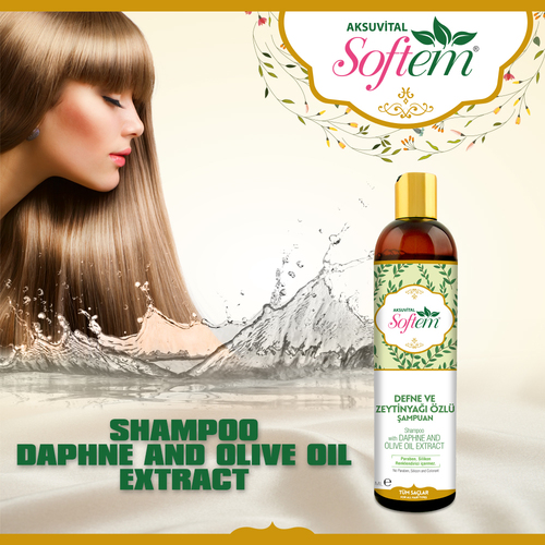 Laurel and Olive Oil Extract Hair Shampoo - Paraben-Free Silicone-Free Formula | Moisturizing Shining Suitable for All Hair Types