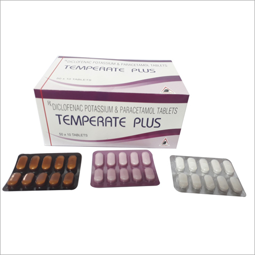 Diclofenac Potassium 50 mg + Paracetamol 325 mg Tablets