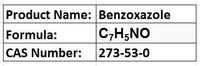 Benzoxazole - Câhâno, Cas 273-53-0, Water-soluble | Antifungal Agent, Antioxidant, Antitumoral