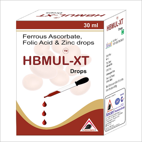 Ferrous Ascorbate 10 mg + Folic Acid 100 mcg + Zinc 7.5 mg Drops