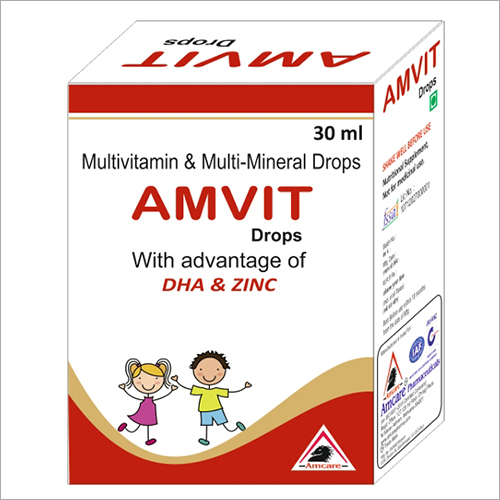 Multivitamin & Multimineral Drops With DHA & ZINC