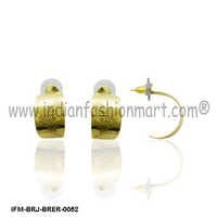 Vim  Grace  - Brass Earrings