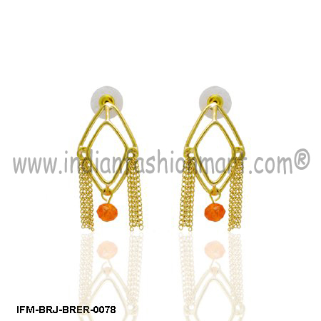 Omnium Darling  - Brass Earrings