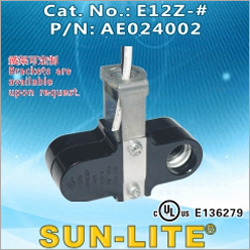 E12Z Twin Light Phenolic Lampholders