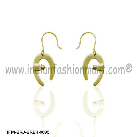 Bissextus Dazzle  -  Brass Earrings