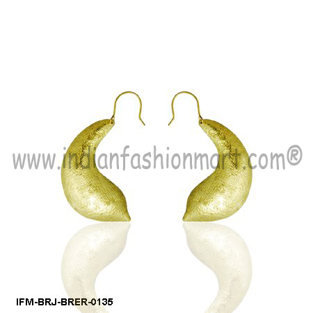 Ionic  Oceanide  - Brass Earrings