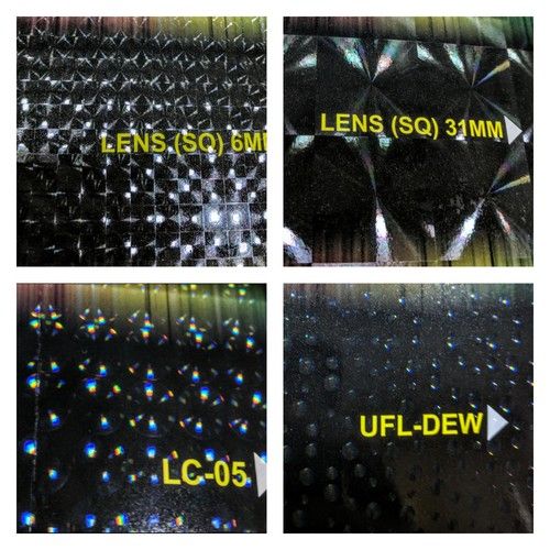 Transparent Thermal Holographic Lamination Film