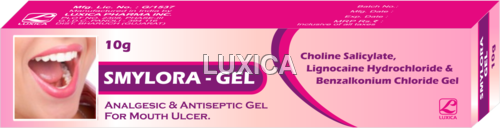 Lignocaine, Choline Salicylate & Benzalkoniun Gel By LUXICA PHARMA INC.