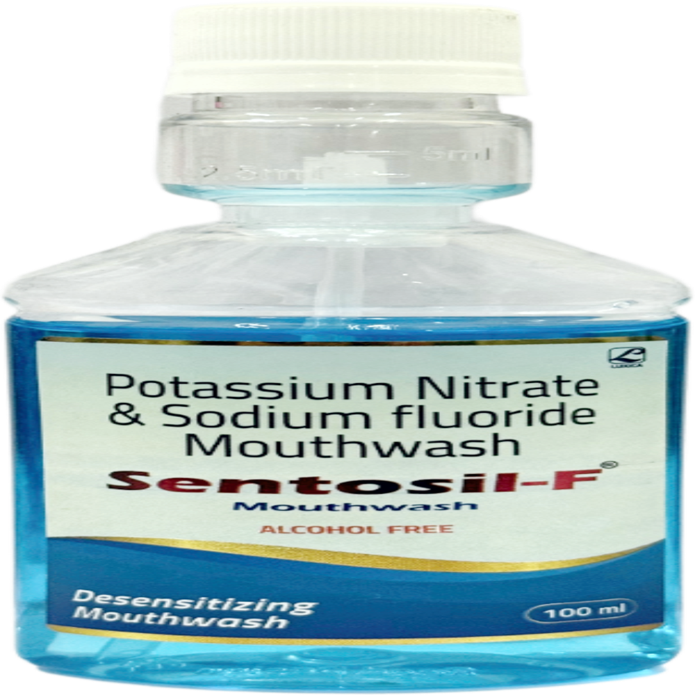 Potassium Nitrate & Sodium Fluoride Mouthwash - 100ml Liquid with Sodium Fluoride 0.2% & Potassium Nitrate 3% | Desensitizing Oral Rinse for Adults