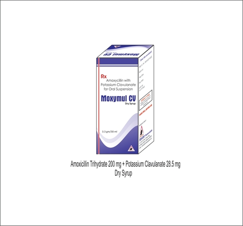 Amoxicillin 200 mg + Pottasium Clavulanate 28.5 mg Dry Syrup
