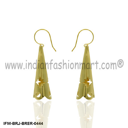 Sybaritic Joy  - Brass Earring