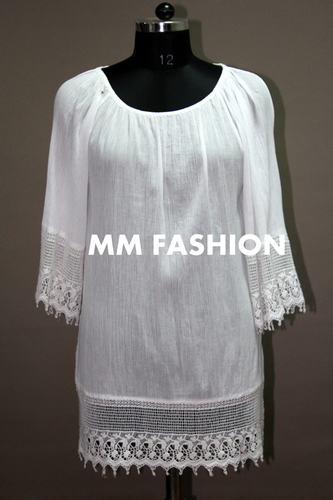White Women Kurti