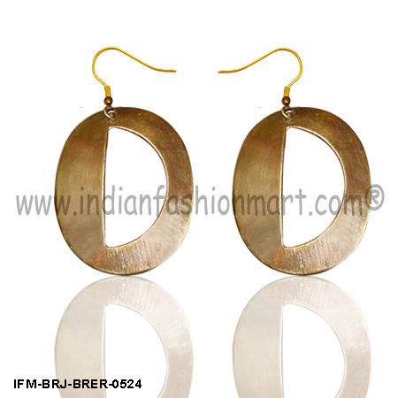 Dear n Honey  -Brass Earrings