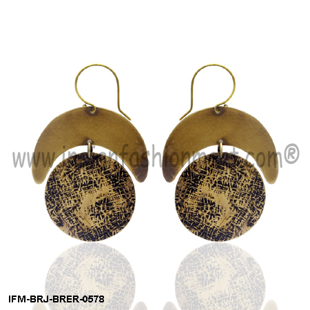 Whigmaleerie Ethereal  - Brass Earring