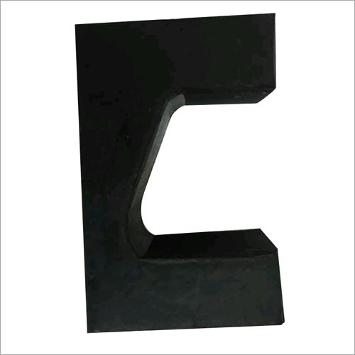 Rubber Block For Industrial trolleys Type 4