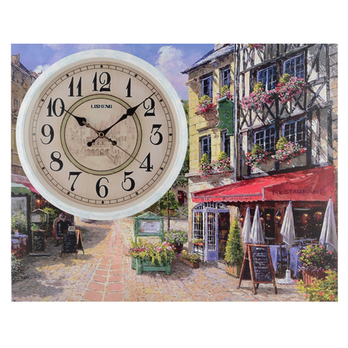 Multi Colour Modern Wall Clock