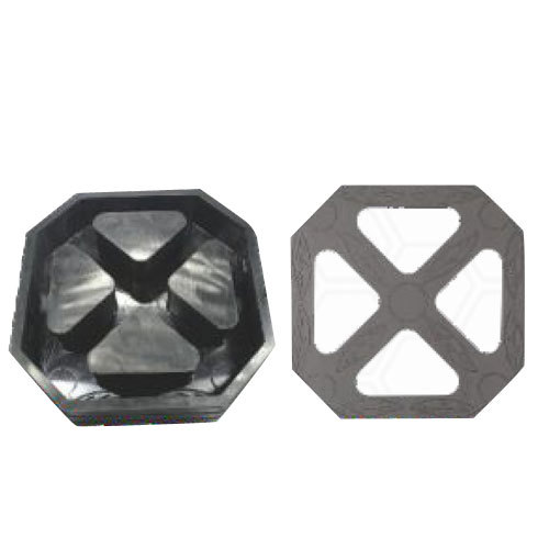 Rubber Grass Paver Paving Block Mould