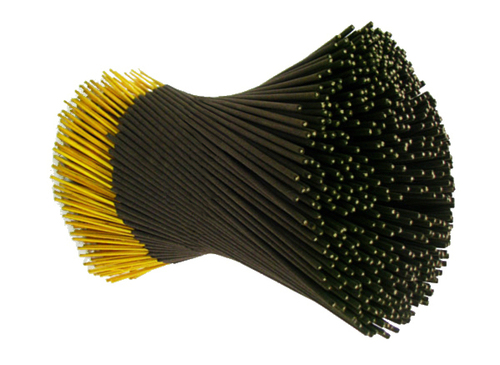 Solid Black Raw Incense Stick