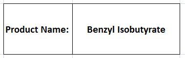Benzyl Isobutyrate