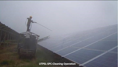 Solar Panel Cleaning System 