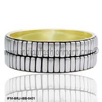 Wazzala  Bricks  - Brass Bangle