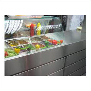 Stainless Steel Food Display Counter