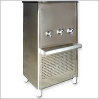 Three Tap Steel Water Cooler
