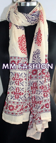 Multi Color Fancy Cotton Scarves