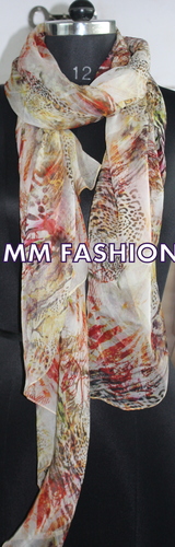 Multi Color Printed Scarves