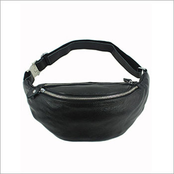 mens leather waist bags