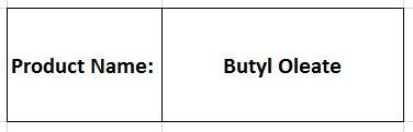Butyl Oleate