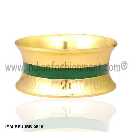 Jocular Tickety-boo - Brass Bangle Gender: Women