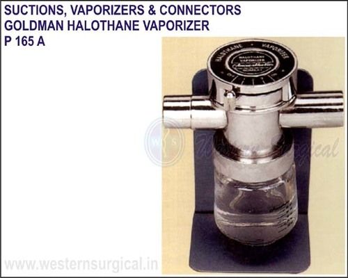 GOLDMAN HALOTHANE VAPORIZER - Precision Engineering, Reliable Performance | Ideal for Anesthesia Delivery