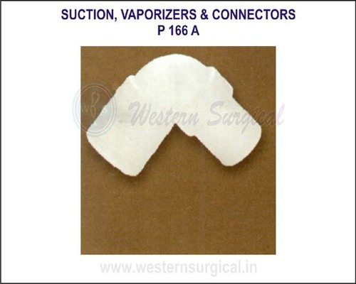 Western Surgical Angle Mount Suction Vaporizers & Connectors - Application: Hospital