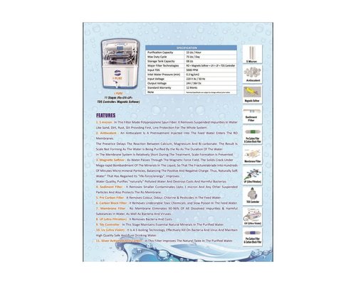 AquaPuro I Pure Water Purifier