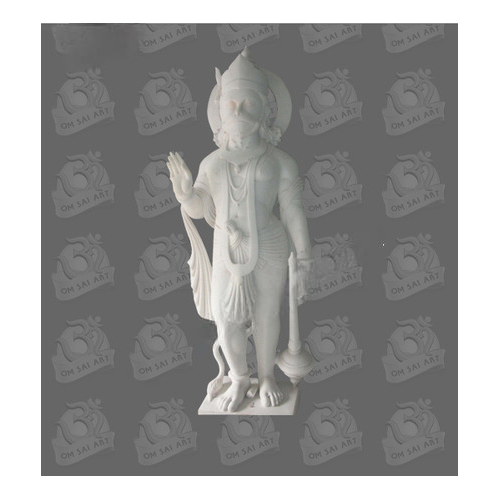 Hanuman Marble Statue By OM SAI ART
