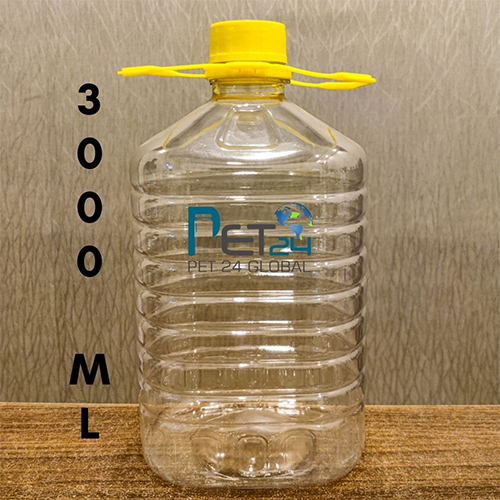 Transparent Double Handle Cap Bottle