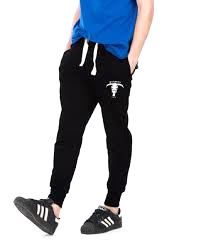 Stylish Joggers - Cotton, Regular Fit, Classic Black | Anti-uv, Anti-wrinkle, Dry Clean, No Fade, Non-toxic, Washable