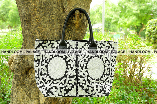 Suzani Embroidered Handbags