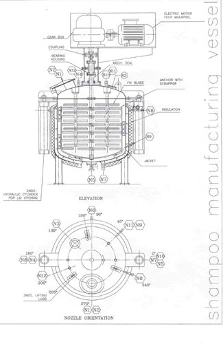 Shampoo Mfg. Plant