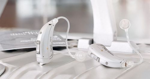 Pure RIC Hearing Aids - Plastic, 30 Grams , White | High Performance, Moisture Resistant, Wireless Technology, Easy Operation, Programmable Features