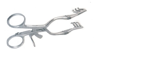Cone Retractor - Stainless Steel, 12cm Length, 2cm Jaw Depth x 3cm Jaw Width | Self-Retaining, Adjustable, Sterilizable