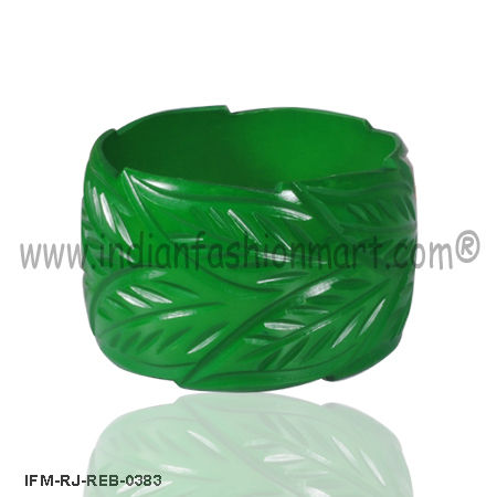 Leaf of Life  - Resin Bangle