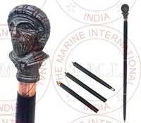 Old Age Man Walking Stick