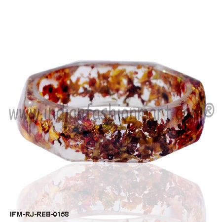 Colloquy Rose - Resin Bangle