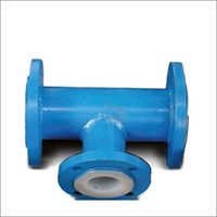 Ptfe Lined Equal Tee - Durable Non-reactive Material, Ideal For Chemical Applications