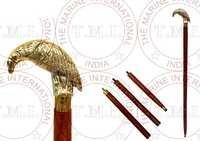 Brass Eagle Head Walking Stick